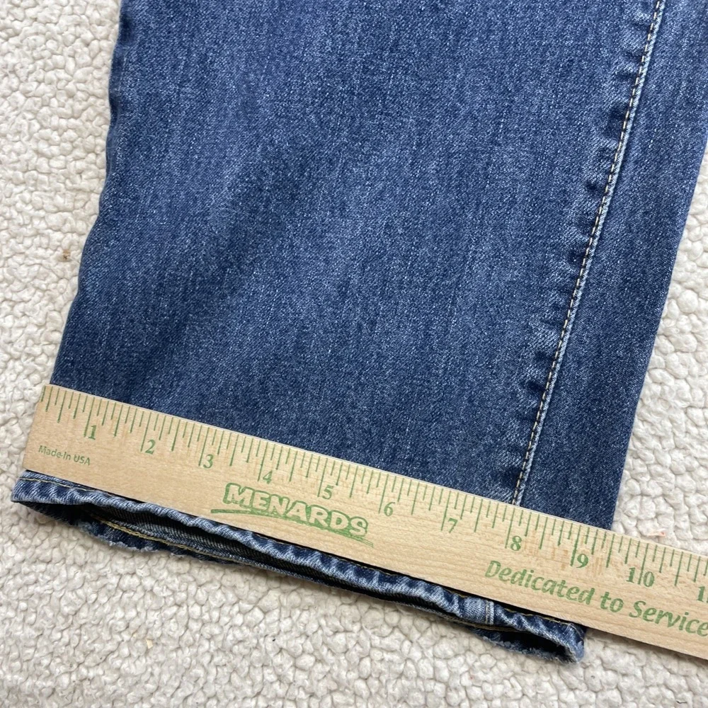 Polo Ralph Lauren Jeans Mens 44x30 Blue Straight Leg Classic Denim RL Embroidery
